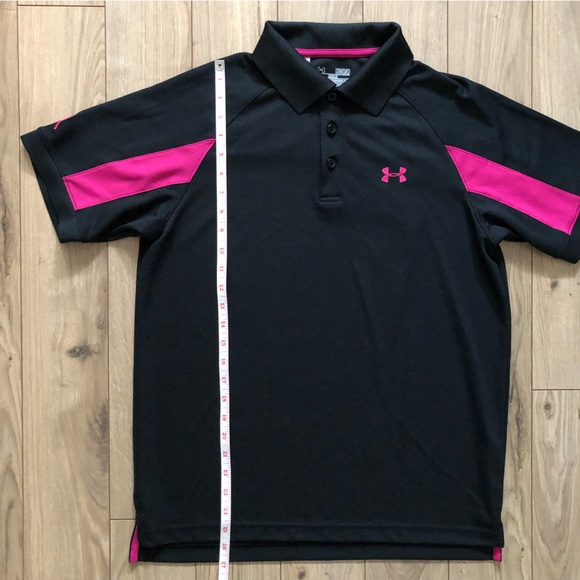 Women’s Under Armour Breast Cancer Awareness Polo shirt size M - Picture 8 of 10